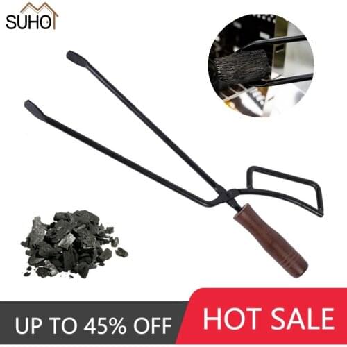 Hot Barbecue Carbon Clip Unique Shape Ingenuity And Ergonomics Durable Cooking Tong Salad Charcoal Clamp meat Clip Kitchen Tool