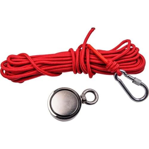 120KG 10m Neodymium Magnet Metal Detector Recovery Fishing Hunting Treasure