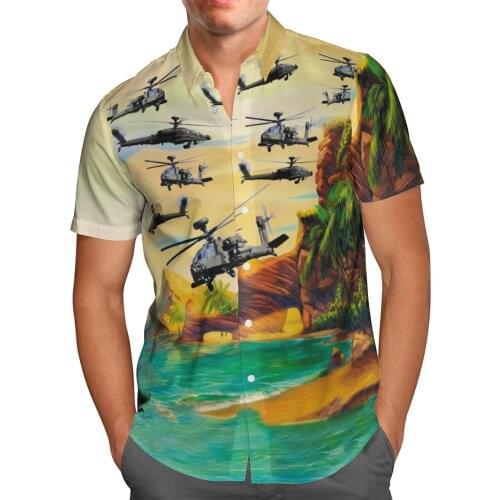 Plain 3D Print Beach Camisa Hawaii Shirt 2021 Summer Mens Shirt Short Sleeve Shirt Streetwear Oversized 5XL Camisas De Hombre-1