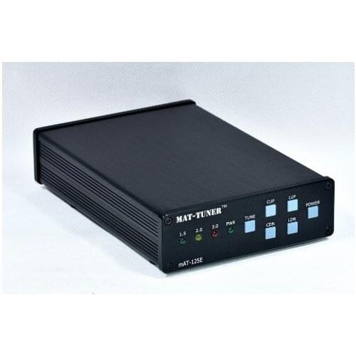 NEW Magnetic Hold Version Mat-125E General Automatic Antenna Tuner 120W 1.8-54MHz HF Shortwave Built-in 18650 Battery