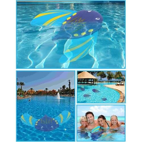 New Pool Accessories Underwater Glider With Adjustable Fins Swimming Toys Kids Summer Bathtub Beach Hydrodynamic Devil Fish Toys