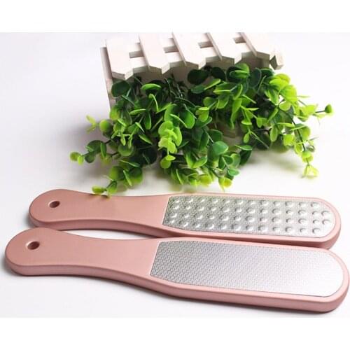 Professional Dual Sided Foot Rasp File Hard Dead Skin Callus Remover Pedicure Rasp Pedicure Gold Feet Files Foot Care Tools