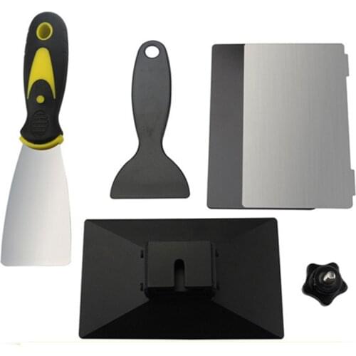 Steel Board LD-002R/2H Lifting Hot Bed Platform Magnetic Steel Plate Kit for Photocuring Printer Accessories