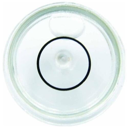 QASE DIA 17*8mm Circular Glass Vial Level Bubble Levels Spirit level with Small Tail Accessories for Measuring Instrument