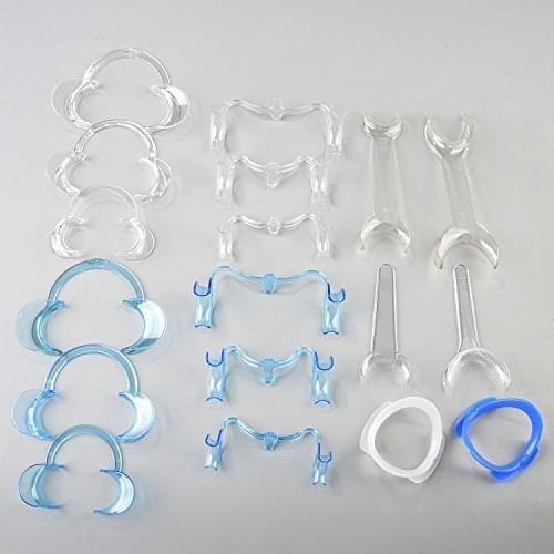 Dental Intraoral Cheek and Lip Retractor for Teeth Whitening (18pcs/kit)