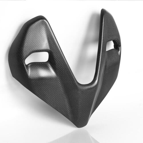 Carbon Fiber Front Upper Headlight Air Intake Fairing For DUCATI Streetfighter V4/S 2020 2021
