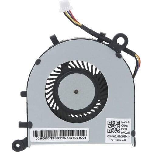 H7JF New Genuine CPU Fan for XPS13 9343 9350 9360 Laptop CPU Cooling Fan DFS150505000T FFH0 0XHT5V XHT5V