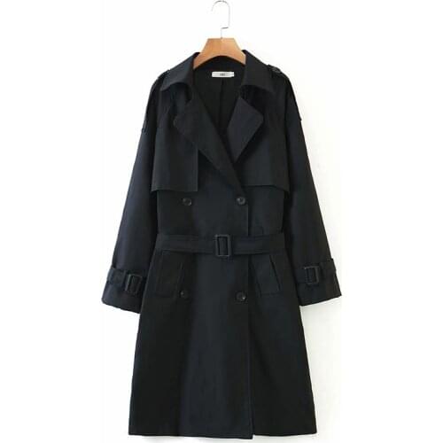 Xikom Women's Double Breasted Trench Coats