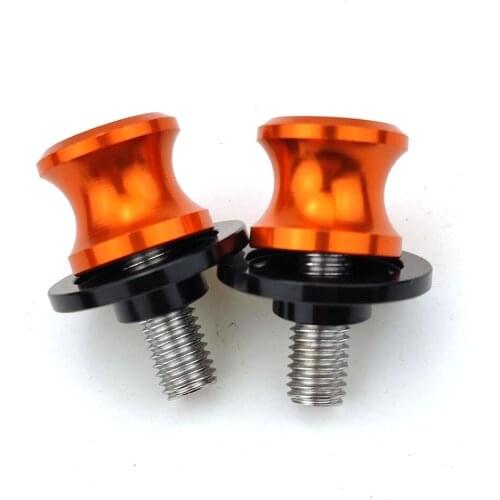 Motorcycle refit parts Swingarm Spools 10mm Sliders Stand Screws For KTM RC 125 200 250 390 DUKE 2012-2020 13 14 15 16 17 18 19