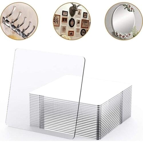 WIKHOSTAR 10/20pcs Powerful Non-Mark Stickers Double-Sided Pendating Fixed Wall Stickers Bathroom Waterproof Viscose Tape