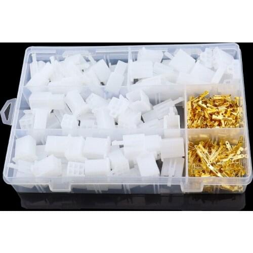 Car Motorcycle 380Pcs/set Electrical 2 3 4 6 Pin Male Female Terminals Automotive 2.8 plug Kit Boat Wire Connector Terminal