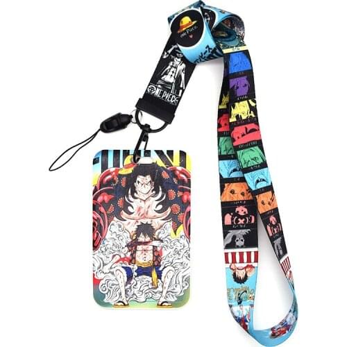 Worker Name Card Keychain Ribbon Lanyards for Keys ID Card Phone Straps Hanging Rope Lariat Students Badge Holder