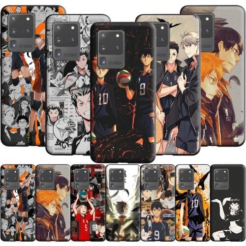 Haikyu Volleyball Silicone Case for Samsung Galaxy Note 20 10 9 8 S20 Fe S10 S10E S9 S8 Plus Ultra Lite S7 Edge
