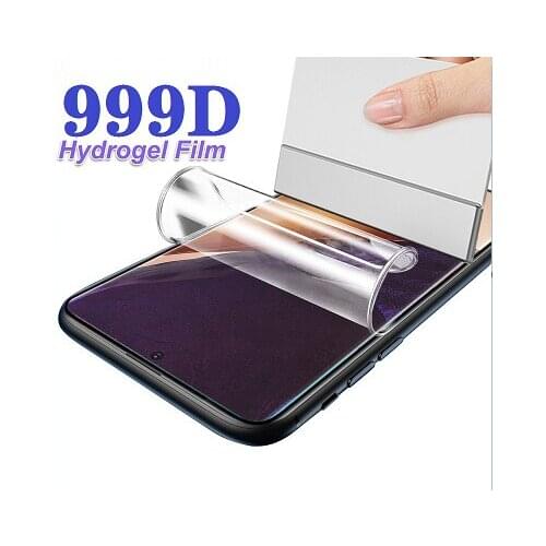 9H Screen Protector For Motorola Edge 20 Pro For Motorola Edge 20 Lite Hydrogel Film Full Glue Protective Film