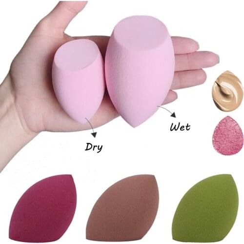 1pcs Water Drop Shape Cosmetic Puff Makeup Sponge Blending Face Liquid Foundation Cream Make Up Cosmetic Powder Puff