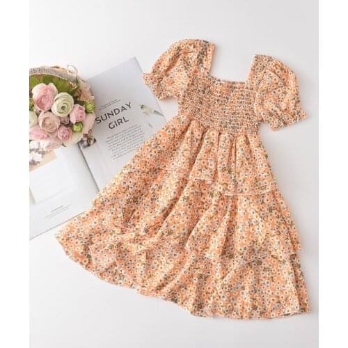 Girls Princess Dress Girls Clothes Children Clothing Summer Beach Kids Dresses for Girls Toddler Girls Chiffon Dress