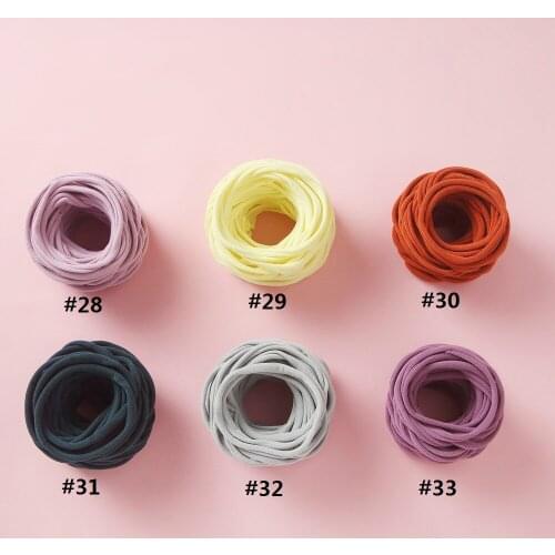 10Pcs Baby Girls Headband Infant Soft Nylon Hairband Toddler Hair Accessories