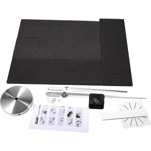 Luxury DIY Wall Clock 3D Roman Numerals Stickers Home Art Modern Clock Large