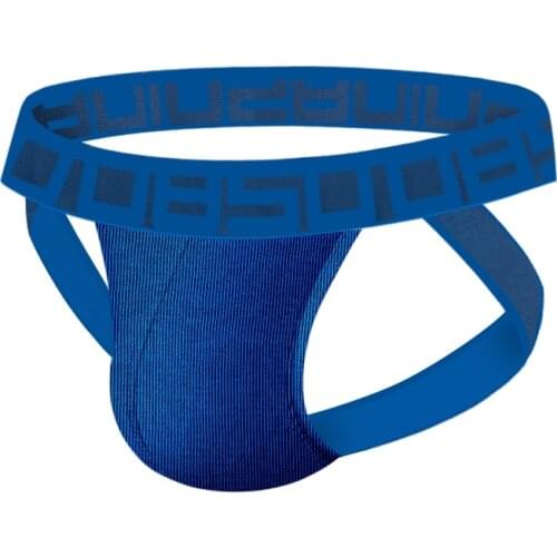 Cotton Low Waist Sexy Underwear Men Jockstrap Gay Male Lingerie Mens Thongs G-Strings Sissy Mens Panties Bikini Thong M-XXL