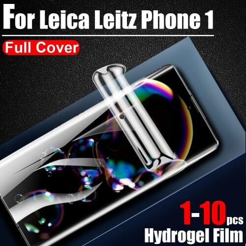 1-10pcs 99D Ultra Clear Hydrogel Film Soft LCD Full Screen Protectors Cover for sharp R6 Leica LEITZ PHONE 1 Protective Film