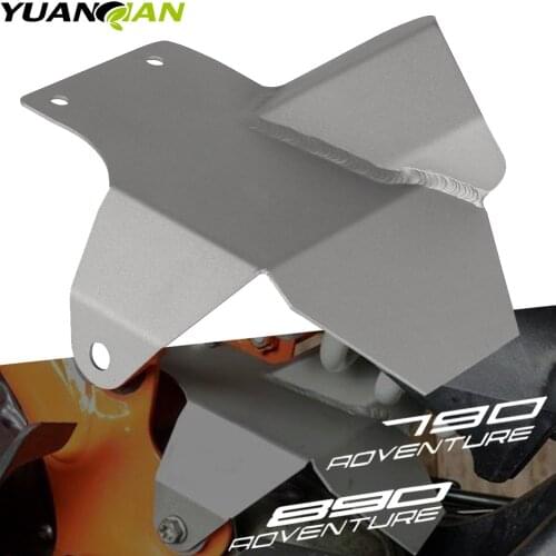 Exhaust pipe protection cover For 790 ADV 790/890 SHOCK HEAT SHIELD 790 ADVENTURE R S 2018 2019 2020 2021 890 ADVENTURE 890ADV