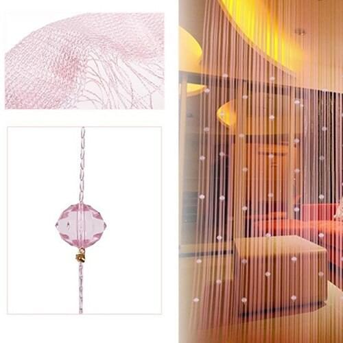 1x2m String Curtain Beads Panel Room Door Window Decor DIY Tassel Divider Drape