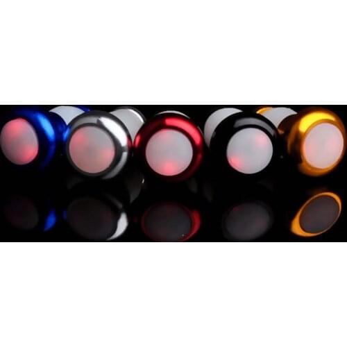 2Pcs Bicycle Handlebar Light Handle Grip LED Bike Lights Turn Signal Cycling Indicator Lamp Safety Warning Lamps