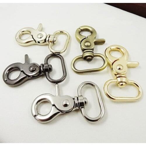 50pcs 54x20mm Claw Lobster Clasps, Swivel Trigger Clips Snap Loop