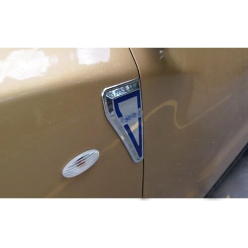 ABS Chrome Car Accessories Styling For Nissan Terra 2018-2020 Body Side Turn LOGO Panel Cover Trim