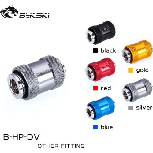 Bykski B-HP-DV Water Cooling Equipment Water Valve,Drain Valve,on / off Water Stop Valve For Hard Tube Pipe