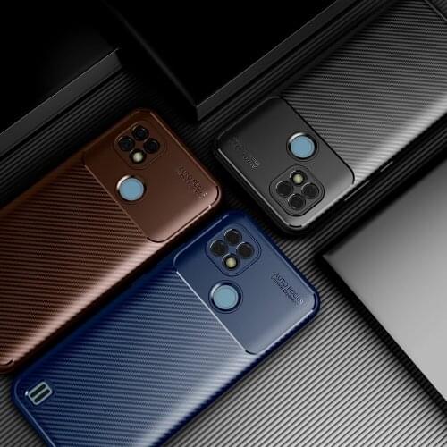 Phone Case for OPPO Realme C21 X7pro Ultra V13 5G 8 Pro Carbon Fiber Back Cover for Oppo Reno 6 Pro Plus Narzo 30A K9 A74 5G