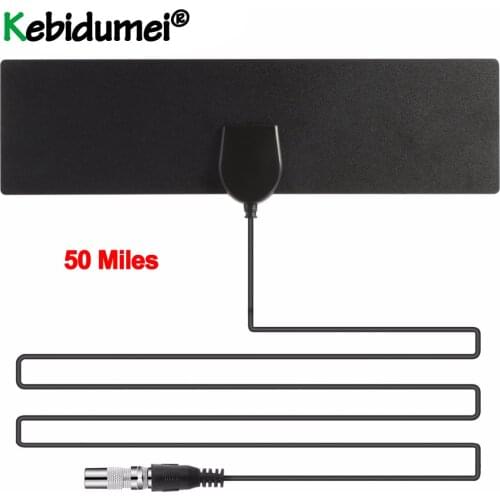 50 Miles Digital TV Antenna 20DB HDTV Antenna 1080P Digital Amplifier Signal Booster For DVB-T2 Indoor Satellite Aerial