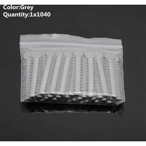 Dentist Ligature Tie Orthodontics Elastomeric Braces Bands Gray For Dental Orthodontics treatment