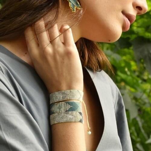 Go2Boho Lucky Evil Eye Bracelet For Women Jewelry Miyuki Pulsera Femme Gift Jewellery Best Friends Gift Greek Eye Bracelets