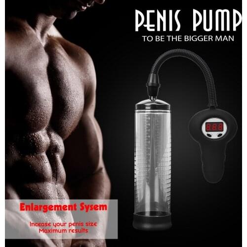 IKOKY Extender Male Masturbation Automatic Penis Pump Sex Toys for Men Vacuum Pump Penis Enlarger Penis Enhancement