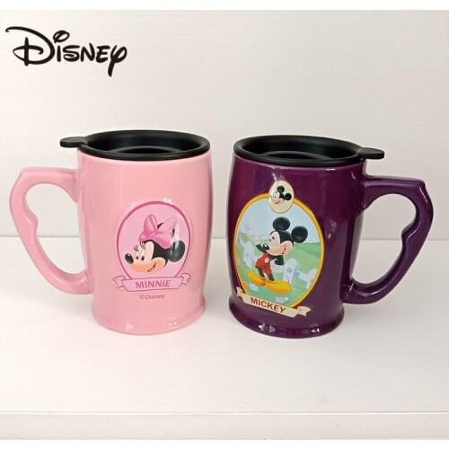 Disney Cartoon Cute Maker 500ml Ceramic Mickey Minnie Creative Home Water Maker Breakfast Maker