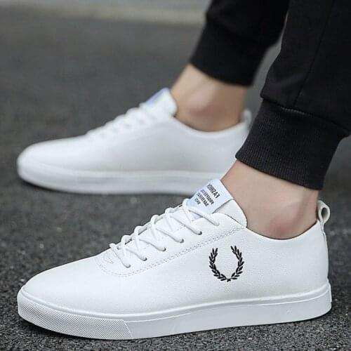 Spring Autumn White Shoes Men Shoes Mens Casual Shoes Fashion Sneakers Street Cool Man Flat Shoes Footwear zapatos de hombrehu9