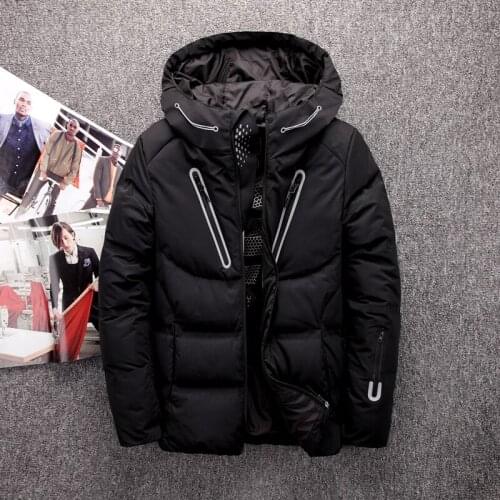 2018 Brand Winter Men Down jacket Casual Mens Down jacket And Coats Thick Parka Men Outwear Down jacket Male Clothing