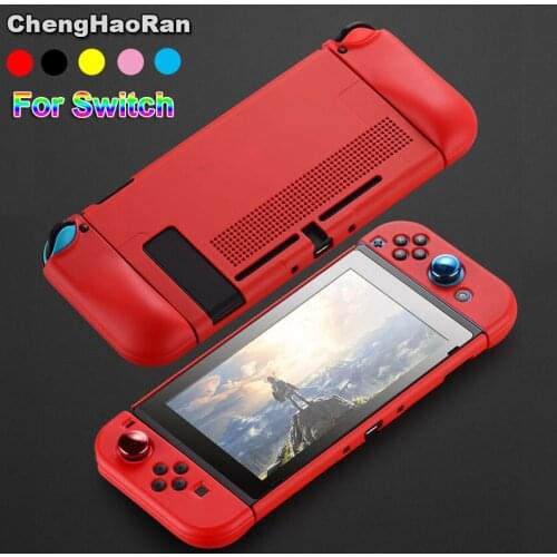 ChengHaoRan For Nintendo Switch Joy-con Shell Protective Soft Case For Switch NS NX Silicone Colorful Back Cover Housing Shell