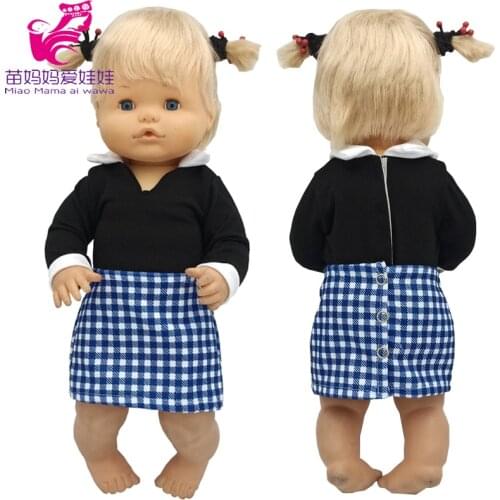 38cm Nenuco Doll Clothes Blouse Ropa Y Su Hermanita 16" Reborn Baby Dolls Clothes Children Birthday Gifts