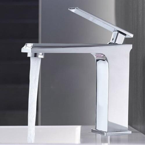 Full Copper Black Ancient Square Basin Foramina Singulare Faucet Shower Room Cabinet Wash Hands Basin Hot And Cold Water Tap Oem