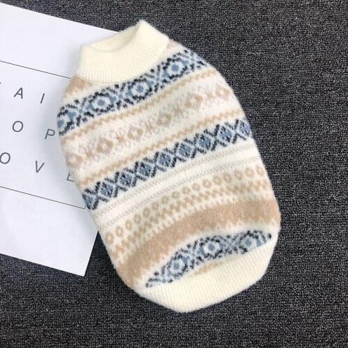 Cat Dog Sweater Coat Puppy Costume Small Dog Clothes Knit Apparel Chihuahua Yorkshire maltese Pomeranian Schnauzer Clothing Coat
