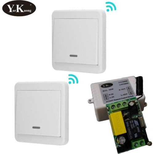 Remote Control Switch 433 315 AC 220V 240V Smart Home RF Wireles Switch Small Size Board Entrance Light corridor Bedroom rx