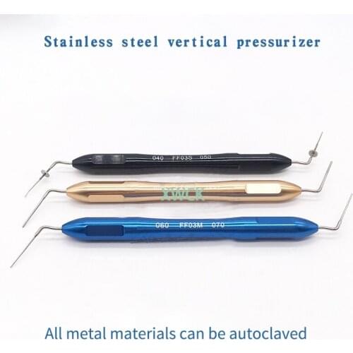1Pcs Dental Endodontic Hand Plugger Tip Teeth Root Canal Filling Vertical Pressurizer Presser Dental Instruments