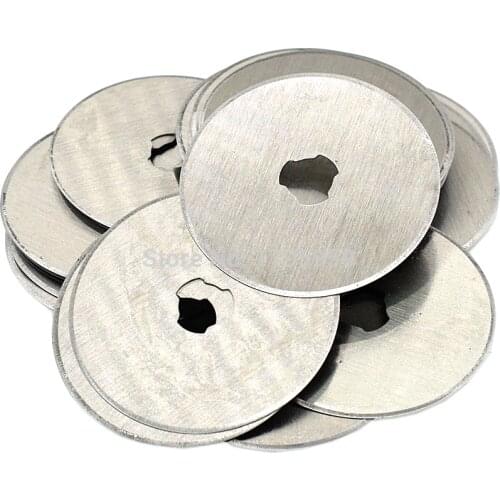 Rotary Cutter Blades Fabric Paper Vinyl Craft Sewing Quilting Cutting Refill Blades Hand Tool 28mm 45mm Replacement Spare Blade