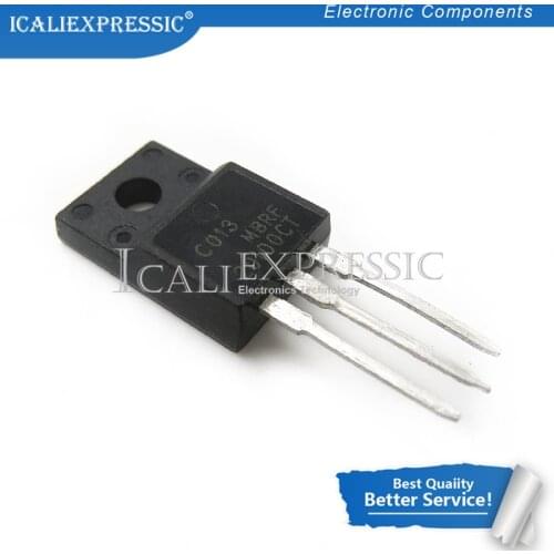 10PCS MBRF20100CTG B20100G TO-220F new original In Stock