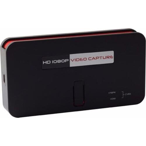 2017 new vhs converter player hdmi with HDMI/AV/Ypbpr In 1080P Rec Into U Flash Disk SD TF Card For Xbox360/PS3 Free shipping