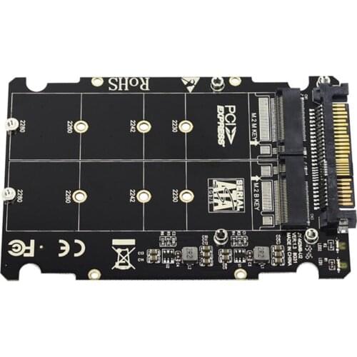 M.2 to U.2 Adapter Card M.2 NVME SSD Converter Board SSD Adapter Card Computer Accessory for Desktop Computers