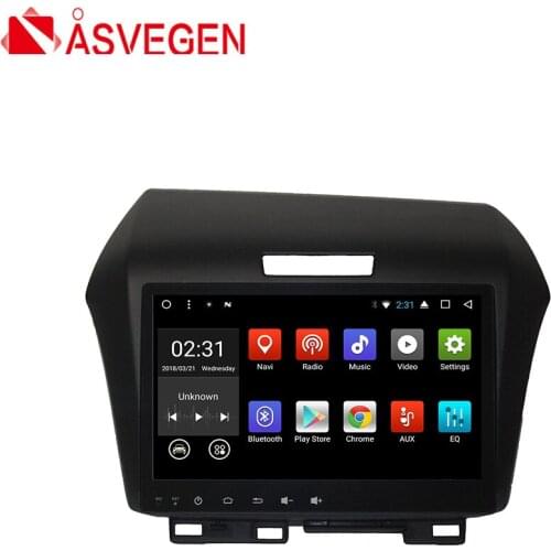 Asvegen Tesla 9 inch 2G+32G Touch Screen Android 6.0 Car DVD GPS Audio Bluetooth Multimedia For Honda Jed 2013