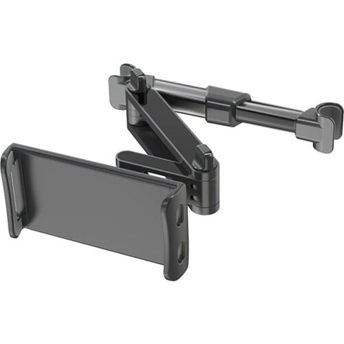 Car Headrest Mount Phone/Tablet Holder Stretchable Arm 360 Rotation Adjustable Compatible with Phone/Tablet 7-14 Inch/4-11 Inch